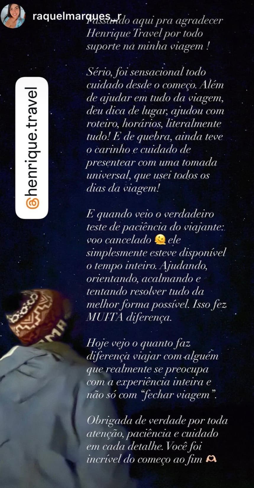 Depoimento da Raquel